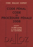  Dalloz - Code pénal et Code de procédure pénale - Pack en 2 volumes. 1 Cédérom