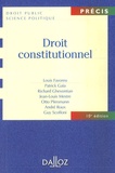 Louis Favoreu et Patrick Gaïa - Droit constitutionnel.