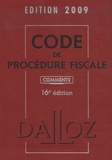 Jean Lamarque - Code de procédure fiscale 2009 commenté.