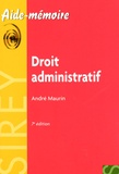 André Maurin - Droit administratif.