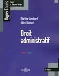 Martine Lombard et Gilles Dumont - Droit administratif.