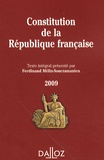Ferdinand Mélin-Soucramanien - Constitution de la République francaise - Texte intégral de la Constitution de la Ve République.