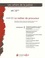 Philip Milburn et Florence Audier - Les Cahiers de la Justice N° 4, Printemps 2009 : Le métier de procureur.