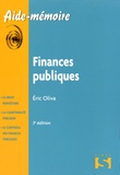 Eric Oliva - Finances publiques.