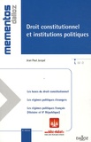 Jean-Paul Jacqué - Droit constitutionnel et institutions politiques 2010.