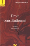 Bernard Chantebout - Droit constitutionnel.