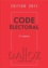  Dalloz-Sirey - Code électoral 2011.