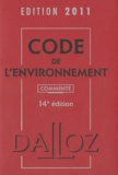 Chantal Cans et Philippe Billet - Code de l'environnement 2011.