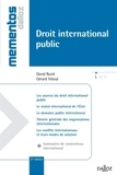 David Ruzié et Gérard Teboul - Droit international public 2012.