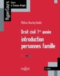 Mélina Douchy-Oudot - Droit civil 1re année - Introduction, personnes, famille.
