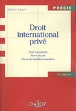 Yvon Loussouarn et Pierre Bourel - Droit international privé.