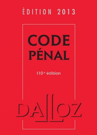  Dalloz-Sirey - Code pénal 2013.