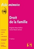 Brigitte Hess-Fallon et Anne-Marie Simon - Droit de la famille.