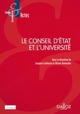 Jacques Caillosse et Olivier Renaudie - Le Conseil d'Etat et l'université.