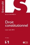 Bernard Chantebout - Droit constitutionnel.