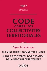 Géraldine Chavrier et Frédéric Allaire - Code général des collectivités territoriales.