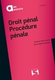 Jacques Borricand et Anne-Marie Simon - Droit pénal, procédure pénale.