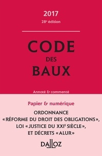 Joël Monéger et Nicolas Damas - Code des baux annoté & commenté.