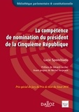 Lucie Sponchiado - La compétence de nomination du président de la Cinquième République.
