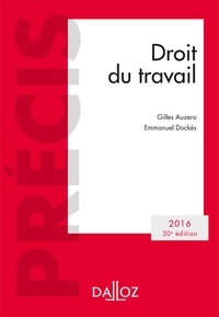 Gilles Auzero et Emmanuel Dockès - Droit du travail.