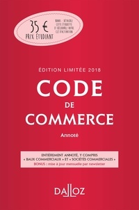 Nicolas Rontchevsky et Eric Chevrier - Code de commerce 2018.