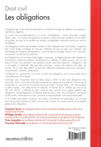 Droit civil. Les obligations 12e édition