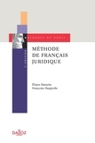 Françoise Dargirolle et Eliane Damette - Méthode de français juridique.