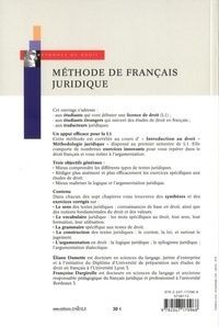 Méthode de français juridique 2e édition