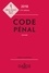 Yves Mayaud et Carole Gayet - Code pénal 2018, annoté - 115e éd..
