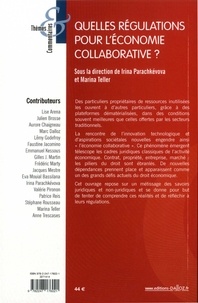 Quelles régulations pour l'économie collaborative ?. Un défi pour le droit économique