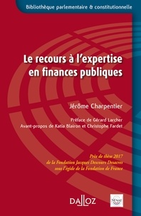 Jérôme Charpentier - Le recours à l'expertise en finances publiques.