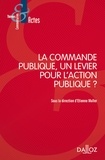 Etienne Muller - La commande publique, un levier pour l'action publique ?.