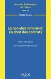 Maëlle Dréano - La non-discrimination en droit des contrats.