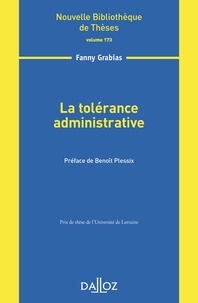 Fanny Grabias - La tolérance administrative.