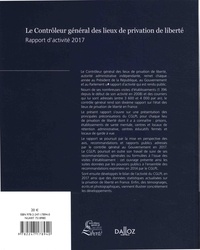 Le Contrôleur général des lieux de privation de liberté. Rapport d'activité 2017