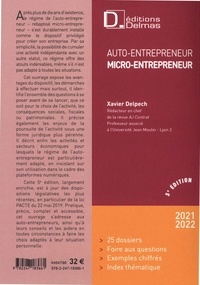 Auto-entrepreneur, Micro-entrepreneur  Edition 2021-2022