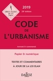 Marie-Christine Mehl-Schouder et Jacques-Henri Driard - Code de l'urbanisme annoté & commenté.