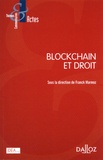 Franck Marmoz - Blockchain et droit.