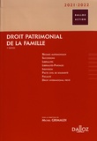 Michel Grimaldi - Droit patrimonial de la famille.