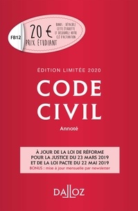 Pascale Guimard et Xavier Henry - Code civil annoté 2020.