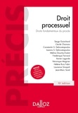 Serge Guinchard et Cécile Chainais - Droit processuel - Droits fondamentaux du procès.