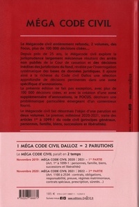 Méga Code civil. 1re partie Art. 1er à 1099-1  Edition 2020-2021