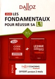 Serge Guinchard et Thierry Debard - Les fondamentaux pour réussir sa L1 - 2 volumes, Code civil annoté ; Lexique des termes juridiques.