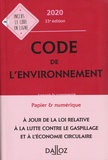 Chantal Cans et Edith Dejean - Code de l'environnement - Annoté & commenté.