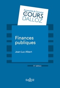 Jean-Luc Albert et Luc Saïdj - Finances publiques - 11e éd..