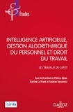 Patrice Adam et Martine Le Friant - Intelligence artificielle, gestion du personnel et droit du travail - Les travaux de l'ADFT.