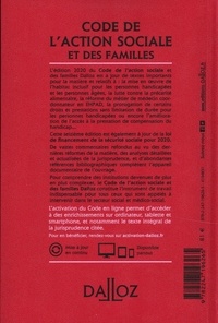 Code de l'action sociale et des familles. Annoté & commenté  Edition 2020