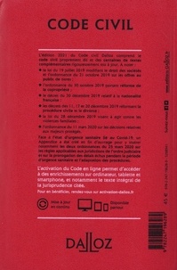 Code civil annoté  Edition 2021