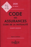 Louis Perdrix et Nathalie Maximin - Code des assurances, code de la mutualité - Annoté et commenté.