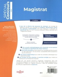 Magistrat 9e édition